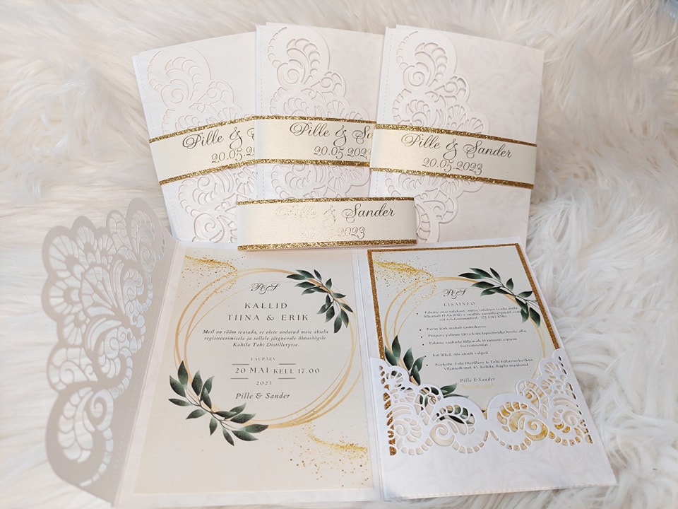 Kutsed kuldne, valge