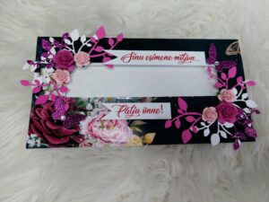 Õnnitluskaart "Sinu esimene miljon" kollane.