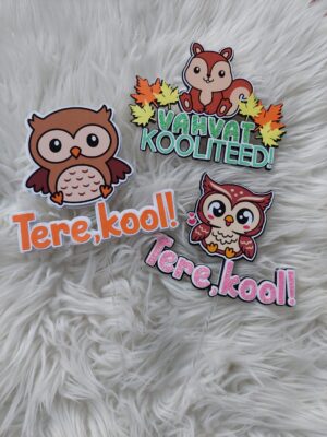 Mitmekihiline koogitopper "Esimene koolipäev"