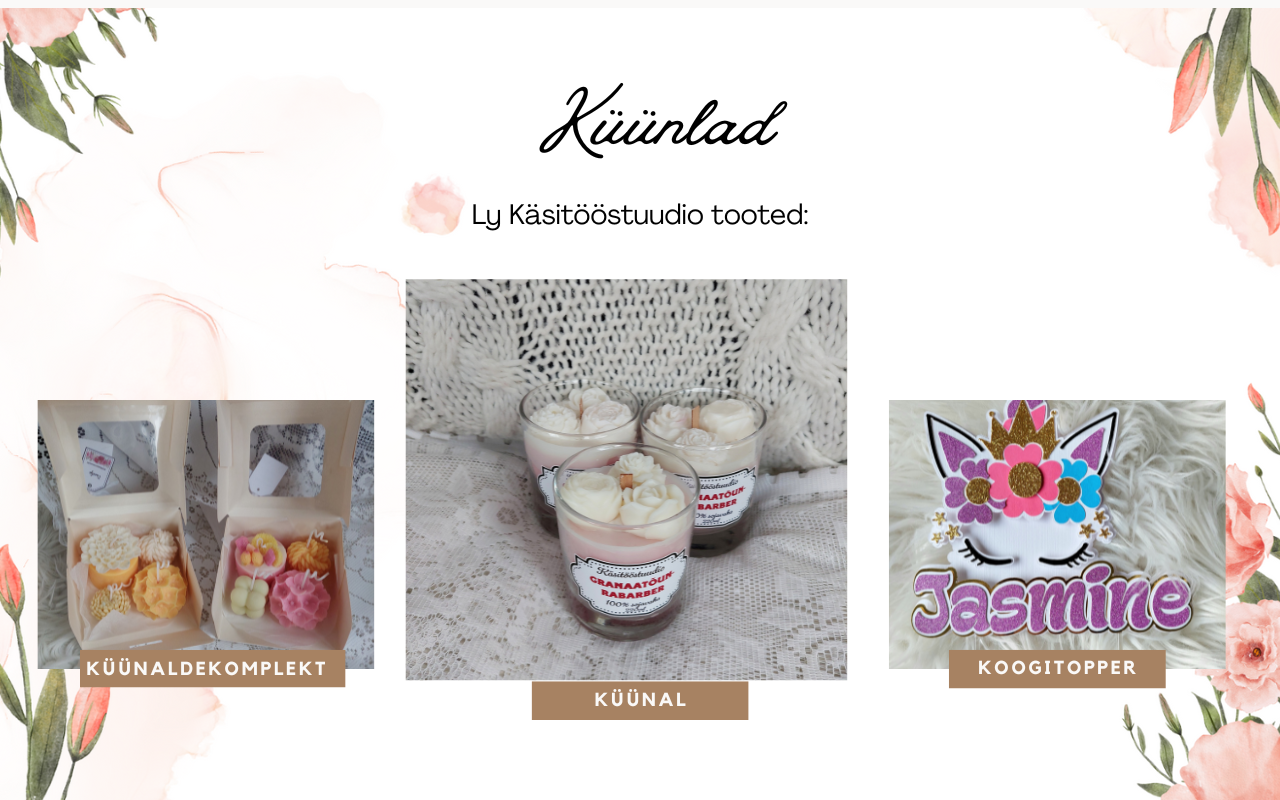 Beige Brown Minimalist Candle Store Website Desktop Prototype(5)