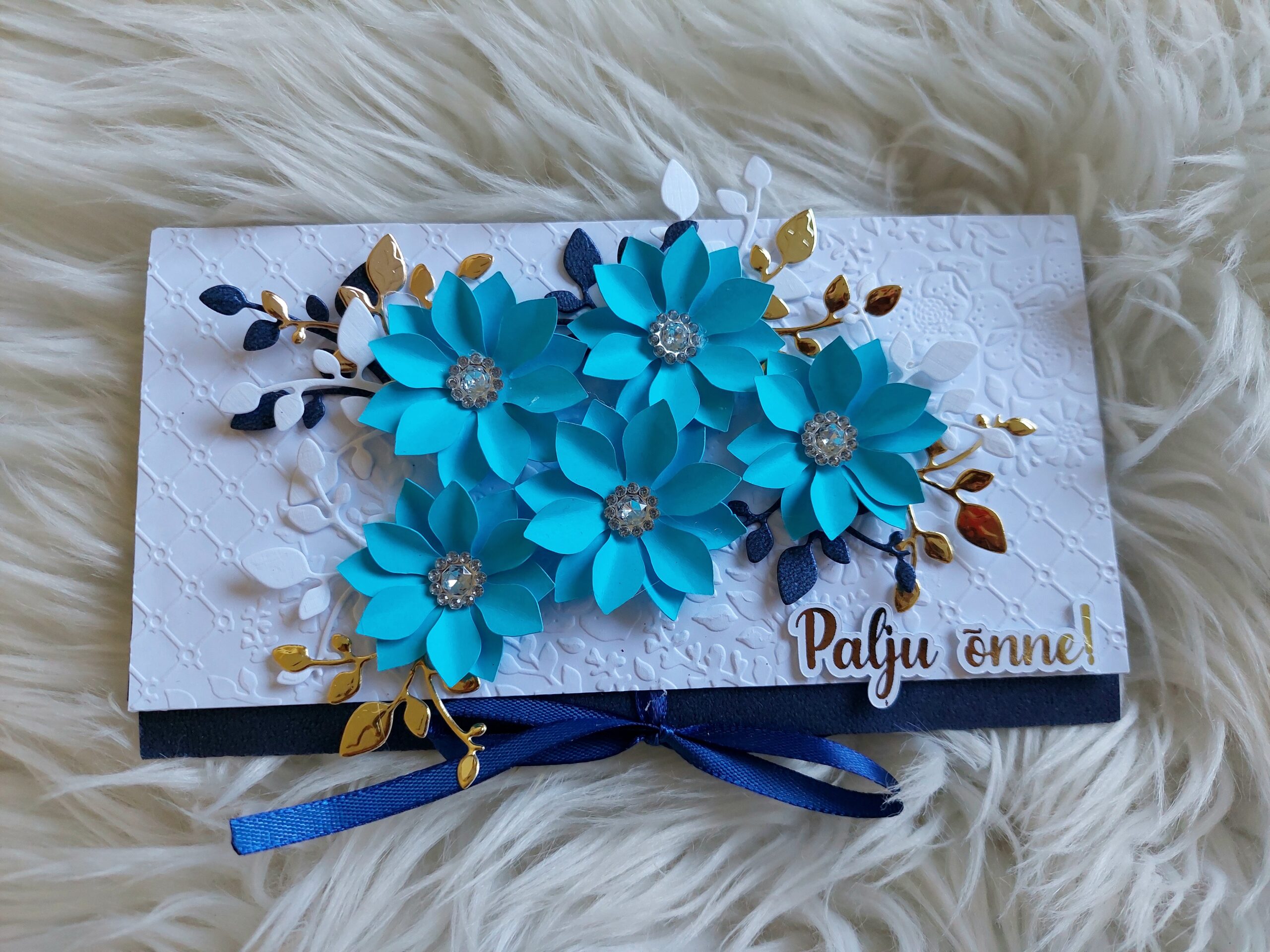 Õnnitluskaart eriliseks hetkeks.