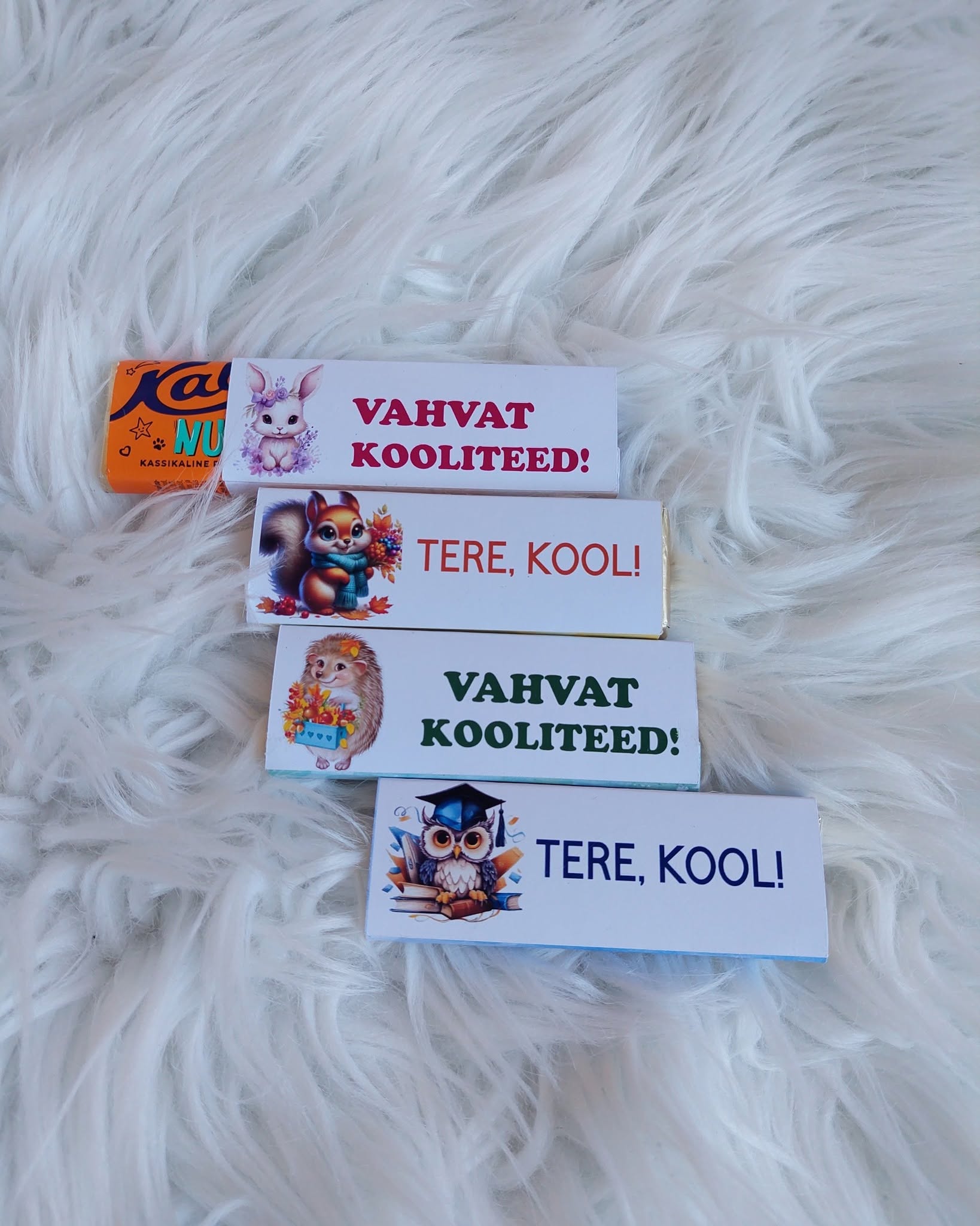 20g piimašokolaad "Esimene koolipäev"